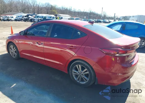 2017 Hyundai Elantra Se from USA, damaged, VIN KMHD84LF7HU398860